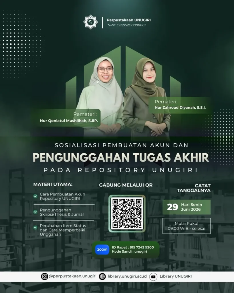 Sosialisasi Buat Akun dan Unggah TA
