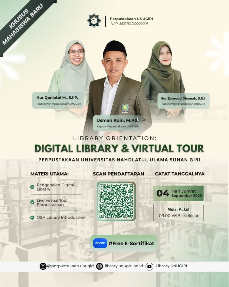 Library Orientation: Digital Library & Virtual Tour